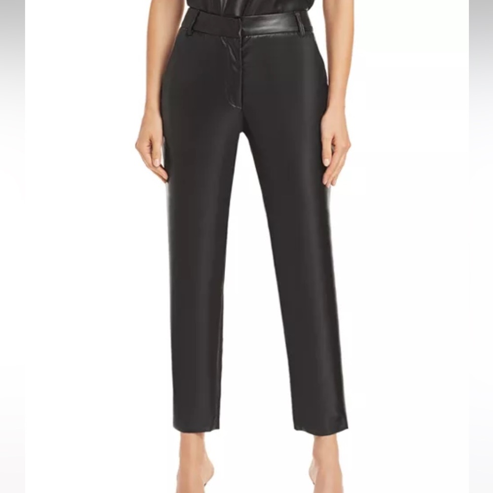 NWT Velvet by Graham & Spencer Leather Pants 8